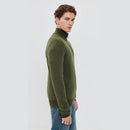 Washable Wool Quarter-Zip Sweater