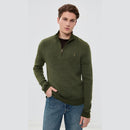 Washable Wool Quarter-Zip Sweater