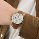 Zeppelin 100 Jahre Chronograph White Watch