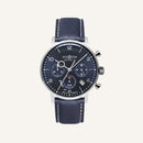 Zeppelin 100 Years Blue Chronograph Watch