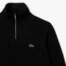 Zippered Stand Up Collar Sweat
