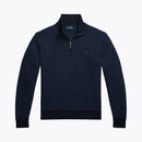 Washable Wool Quarter-Zip Sweater